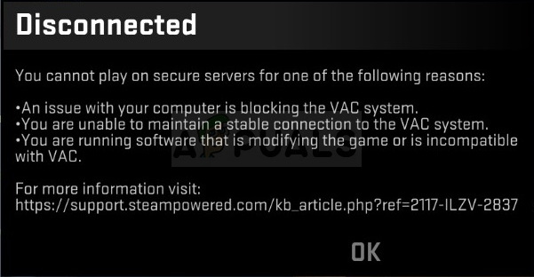 CSGO VAC Connection Error Çözüm Yöntemleri (2)