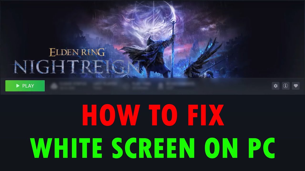 Elden Ring White Screen Hatası Çözümü (3)