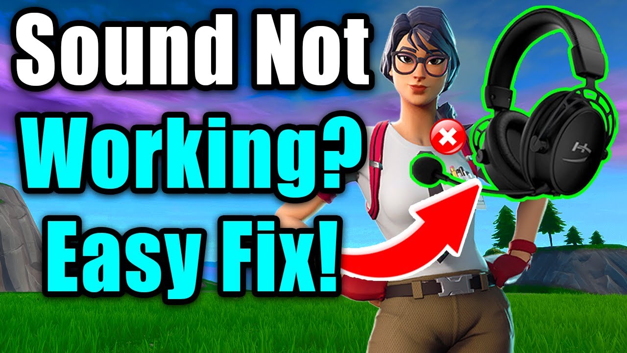 Fortnite Ses Çalışmıyor Ses Problemleri Çözümü (3)