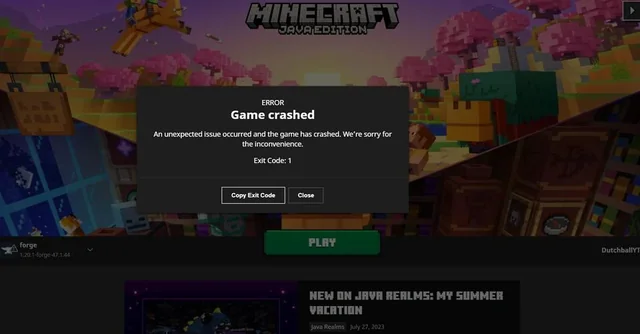 Minecraft Forge Mod Yükleme Hataları ve Çözümleri (1)