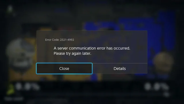 Nintendo Switch Sunucu Hataları Online Oyunlarda Sorunlar (1)