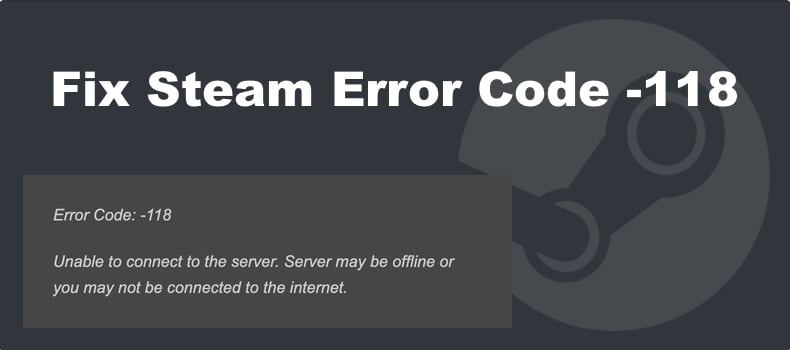 Steam Error Code 118 Mağazaya Bağlanamıyor (2)