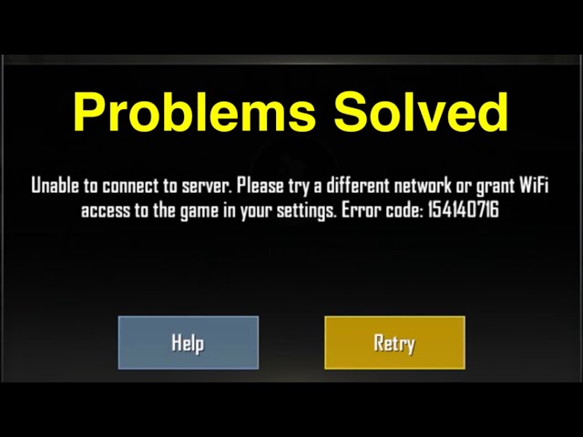 PUBG Mobile Error Code 154140716 Hatası ve Çözümü (4)